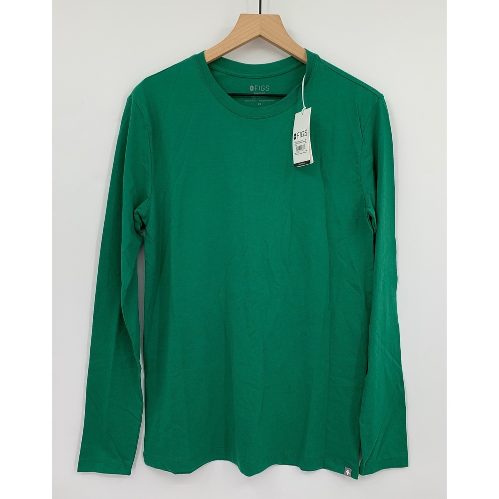 FIGS Underscrub Shirt Mens XS Green Everyday Chill Pill Supersoft‎ Medical NEW